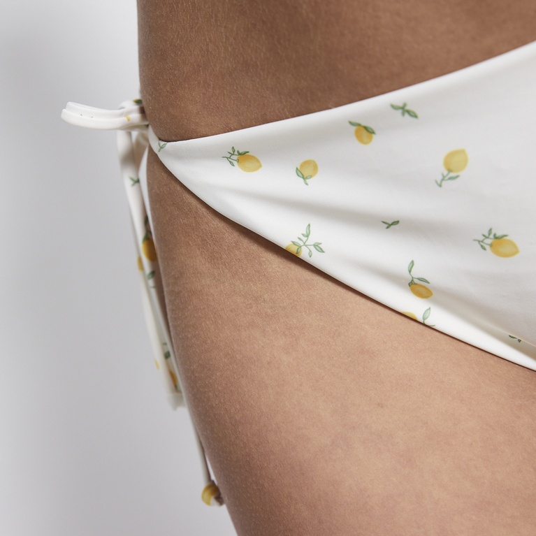 Tie bikini bottom Print 7